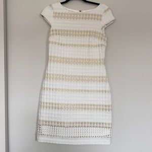 Short sleeve midi dress